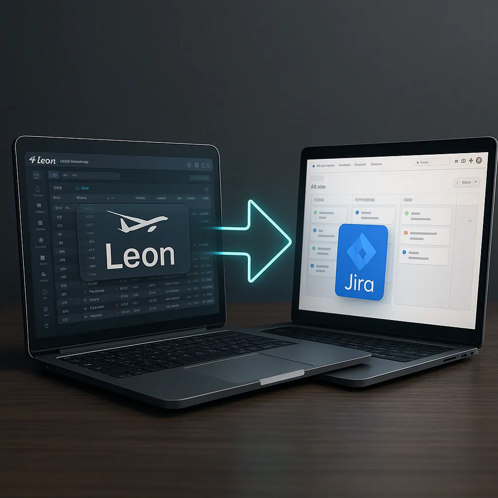 Leon Flight Software Integration in Atlassian Jira